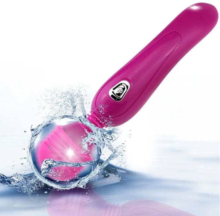 Magic AV Wand Powerful Body Massager Clitoral Vibrator Adult Products Sex Toys for women Couples Sex AV Vibrators 12 Speed High Frequency Silent Stick Massager -Red