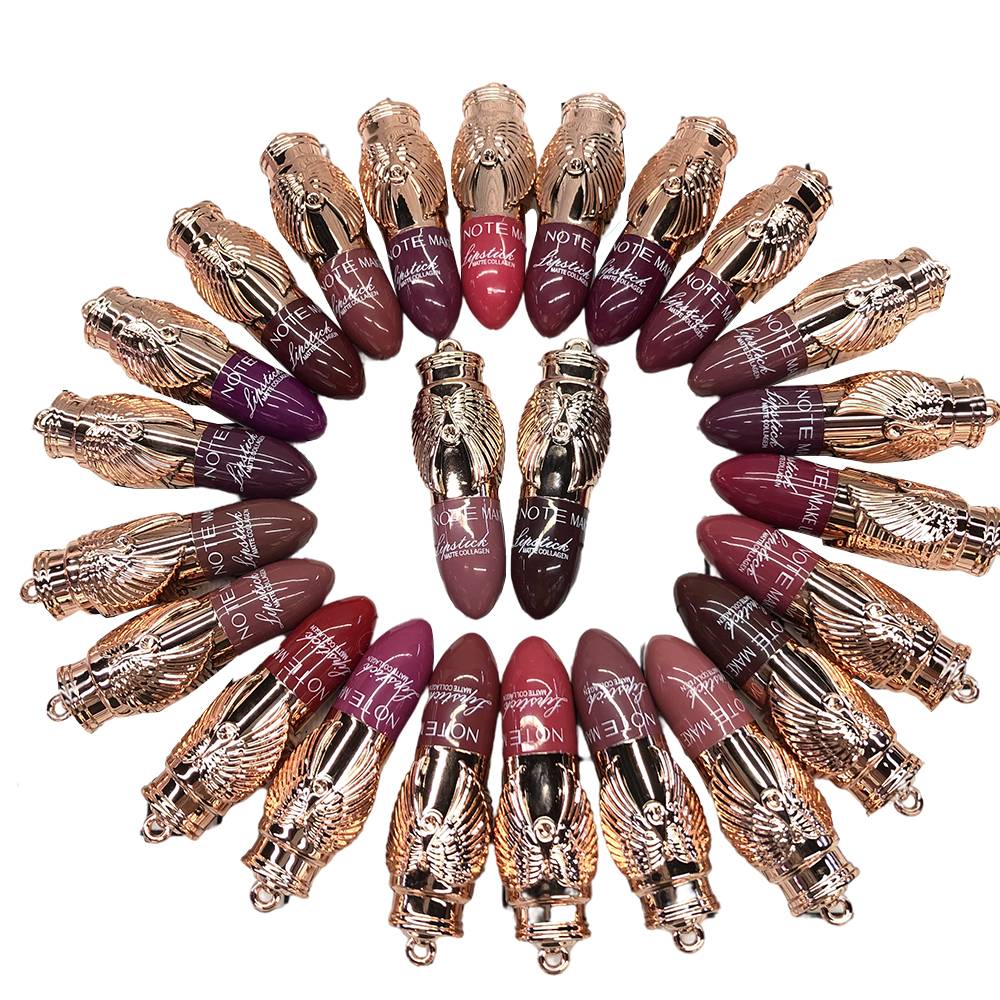 LS-88268 Long-lasting Matte Lip Stick Set, 24 PCS Multi Colored Featuring Velvet Smooth Moisturizer Lip Makeup Kit, 24PCS/BOX
