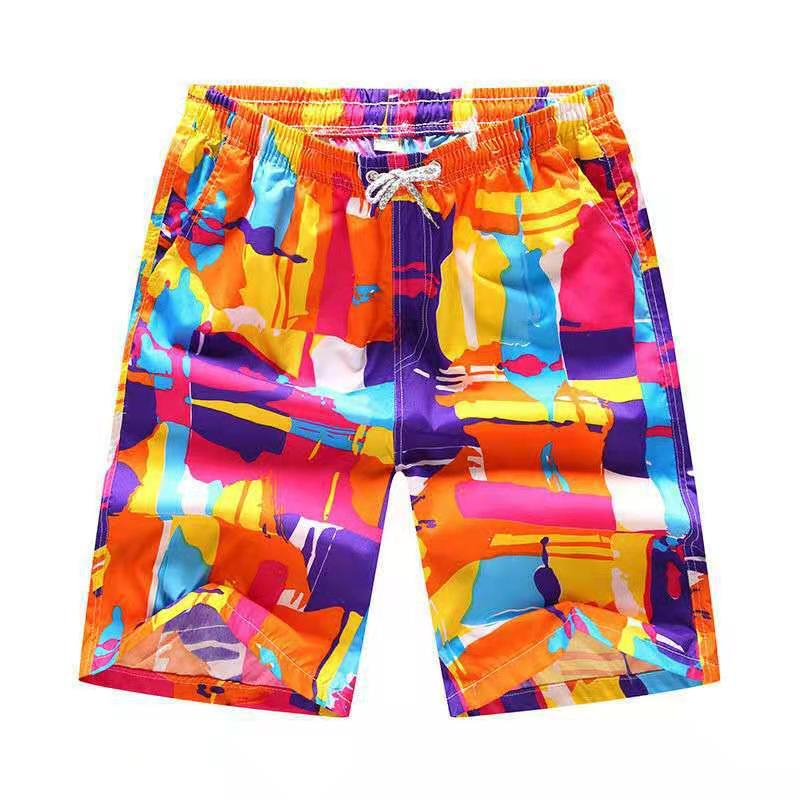 Relaxed leisure Capris Loose fitting casual shorts CRRshop free shipping hot sale Summer Beach Pants Surfing Print Shorts Men's Loose Casual Shorts Men's Capris Beach Pants large size M - xl xxl xxxl xxxxl 
