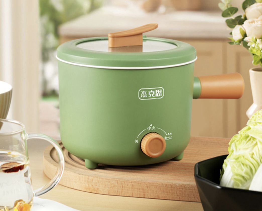 Electric Boiling Pot Multi Functional Dormitory Student Small Electric Hot Pot Instant Noodle Pot for Single Use