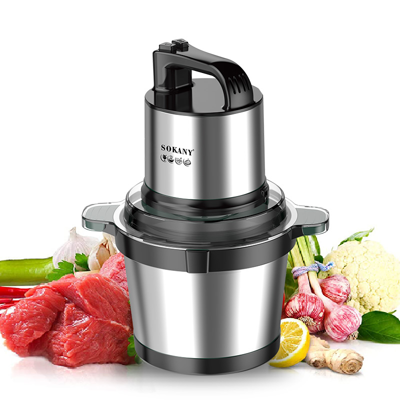 SOKANY-SK-7028-Household small kitchen electric minced meat mincer