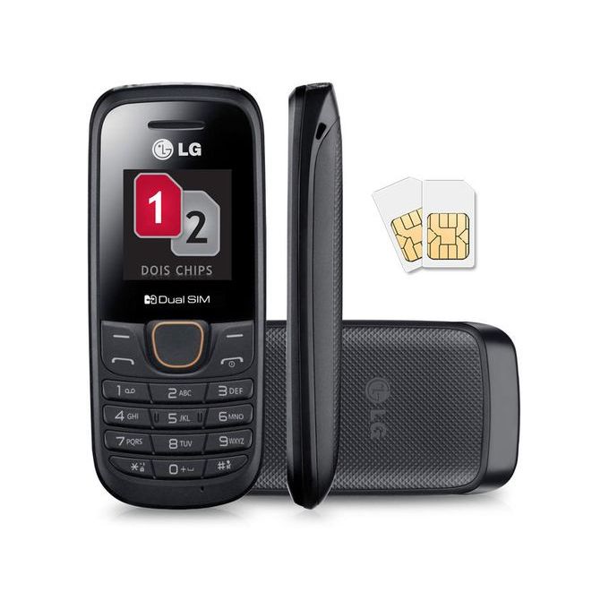 A275- 2 Chips -black - Gsm - FM Radio- 950mah- 1.45” screen