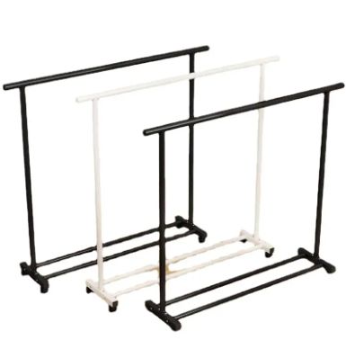 Portable Cloth Rack Stand Men‘s and Women‘s Shelf Display Stand Floor Island Shelf Side Hanger Modern  Home Furniture 