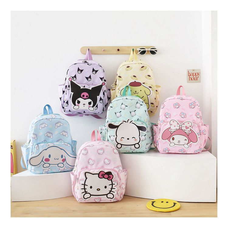 New cartoon children's schoolbag Kulomi Pacha dog backpack Cute student backpack large capacity children's schoolbag hx6068