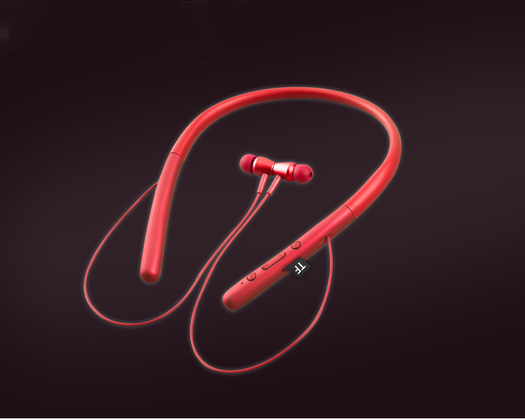 New neck hanging Bluetooth headset neck hanging sports running wireless 5.0 plug-in stereo Bluetooth headset