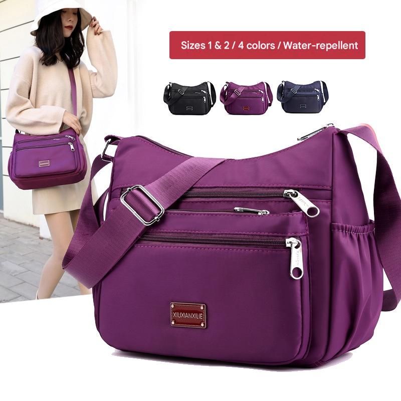 New Arrival Elderly Mom Bag Oxford Cloth Canvas Bag Large Capacity Shoulder Crossbody Bag for Women
