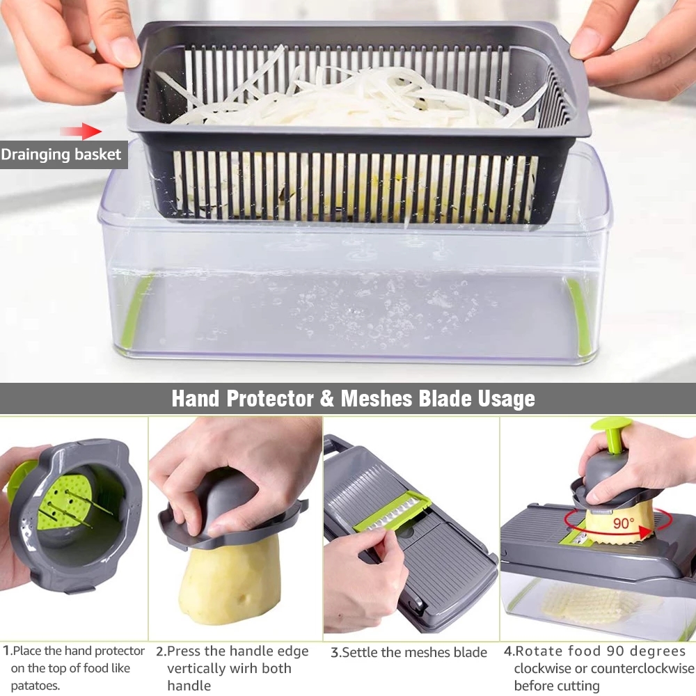 vegetable cutter multifunctional Slicer Fruit Potato Peeler Carrot Grater Kitchen vegetable slicer