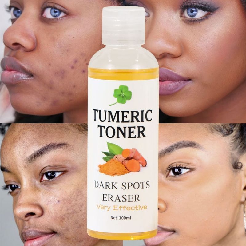 Dark Spots Eraser Turmeric Toner 100ml Beauty Care makeup whitening