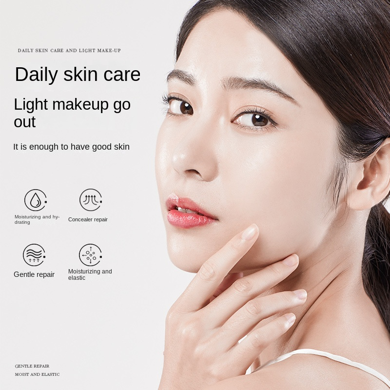 HKCQCQ ectoine yeast essence skin rejuvenation repair nine-piece set moisturizing hydrating beauty skin care
product box