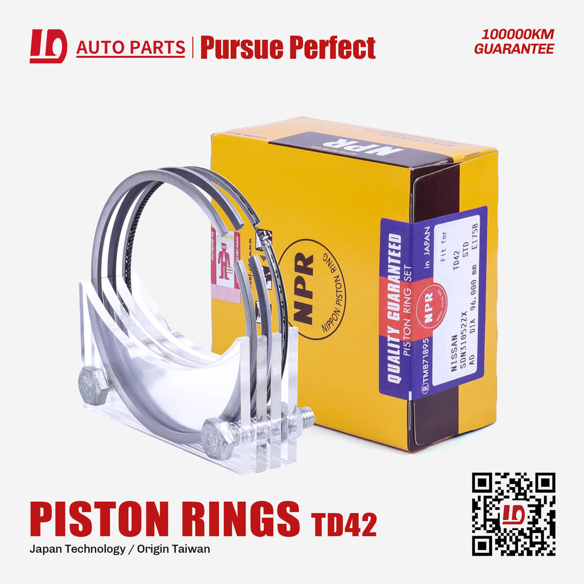NPR, TD42, Engine Piston Rings, OEMSDN31052ZX, NISSAN, TospinoMall