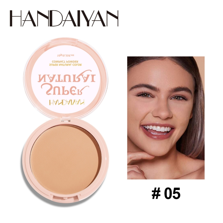 Powder female gentle and bright Powder Oil control waterproof lasting Moisture Concealer No card powder No makeup removal CRRSHOP women Waterproof, makeup setting, and not easy to fade ladies beauty care Makeup foundation present