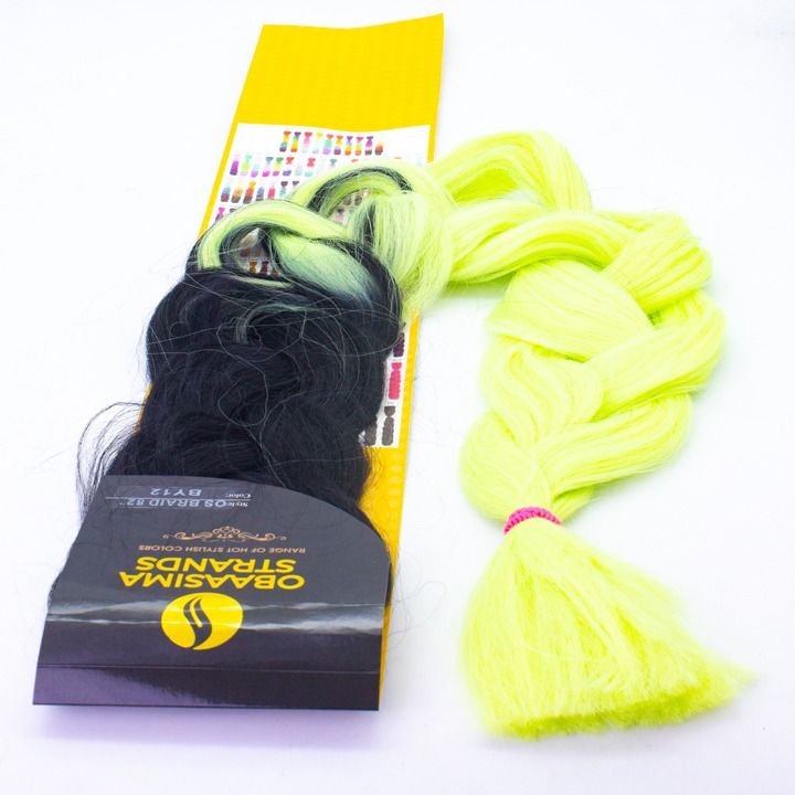 OBAASIMA Braiding Hair Extension Custom Colours Yaki Pelo Sintetico Venta Cabello Yaky Soft 100 Jumbo Kanekalons Al Por Mayor