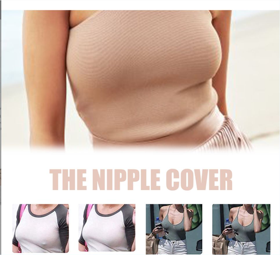 Invisible Boobs Tape 10 Pair Disposable Round Nipple Cover, Push up Boobs A to DD Cup Adhesive Bra