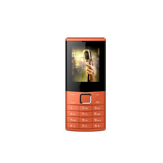 Tecno T467 - Triple Sim -  0.08MP Back Camera -2.8" QVGA Screen display - Bright Flash Light - FM Radio - Loud Speaker - Bluetooth Connectivity - Expandable Micro SD up to 64GB - Opera MiniORANGE