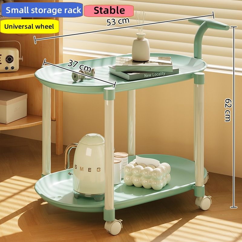 Mobile universal wheel Several households use mobile bedside tables by the sofa Storage rack, mini table