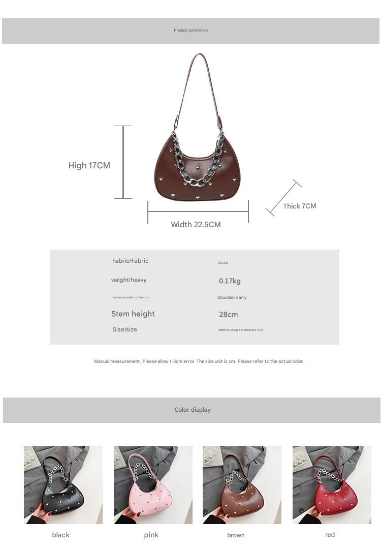 Miss DG 2025 versatile chain bag high-end shoulder bag shopping messenger bag handbag