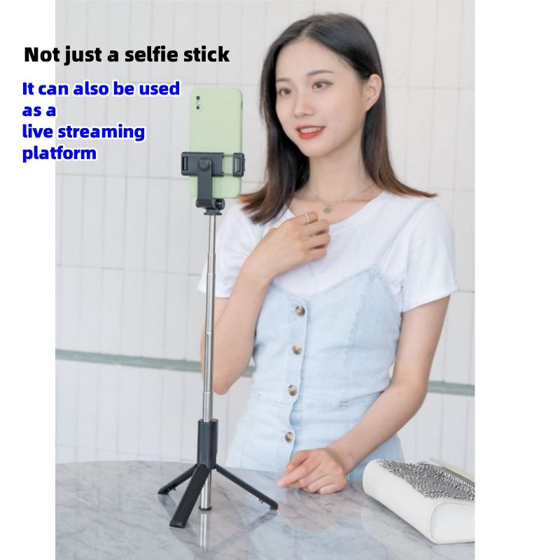 Selfie stick F210 67CM Anti shake selfie stick, Bluetooth remote control, tripod, multifunctional CRRSHOP Digital Phone Parts