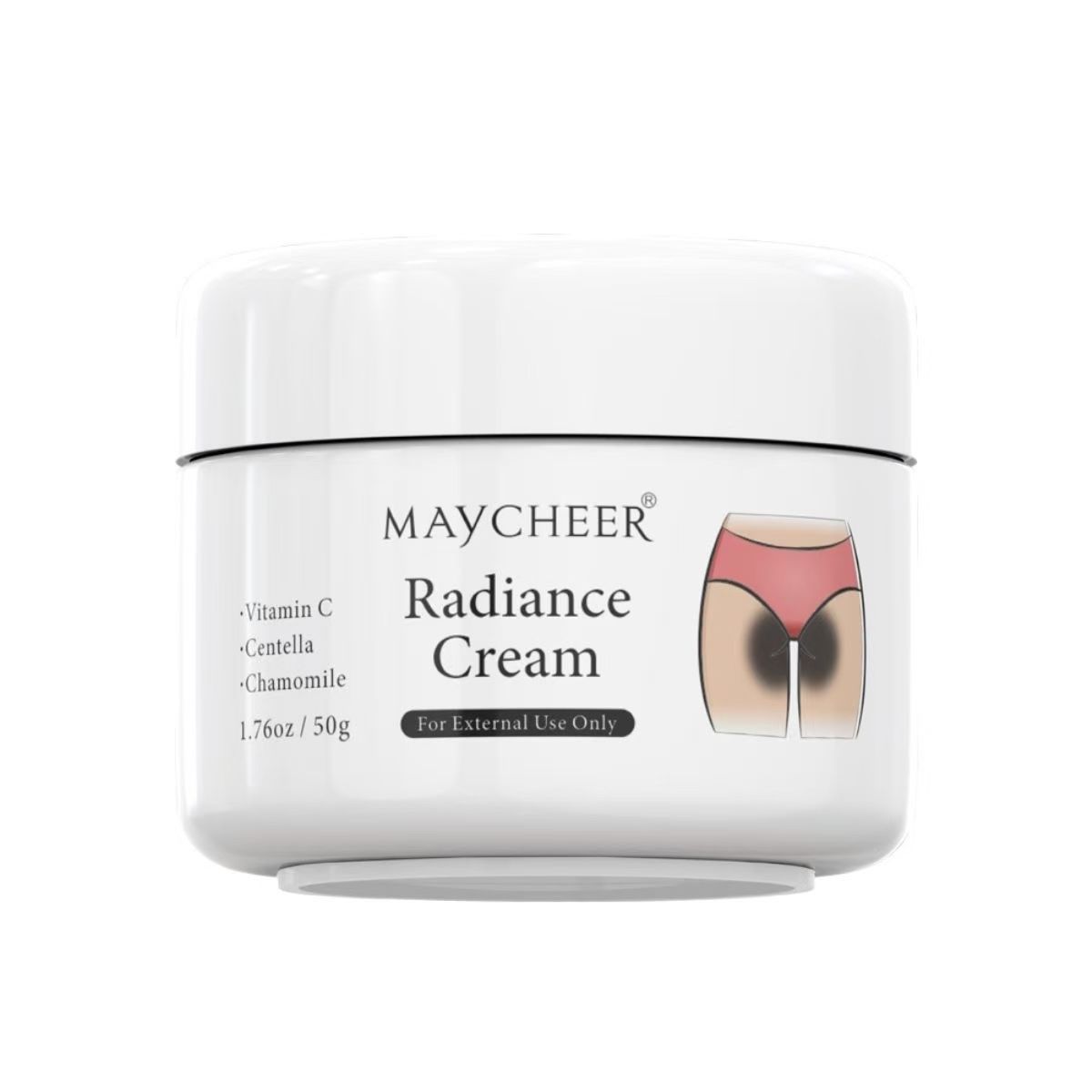 MAYCHEER Melatonin Cream Whitening and Moisturizing for Armpits, Arms, Knees, and Dry Skin