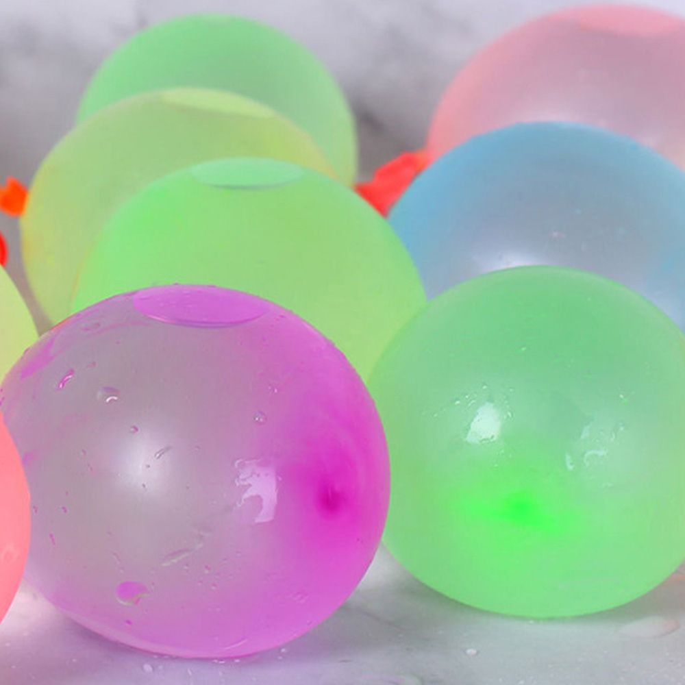 3 Bundles of Kids Water Balloon Refill Set 111 Water Fast Inflation Set Balloons Summer Splash Party Quick Fun Outdoor Backyard Water Toys for Pool