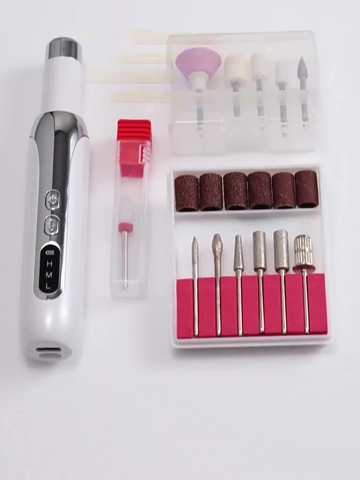 Electric nail polish remover, nail polish remover, three-speed two-way adjustable home nail polisher