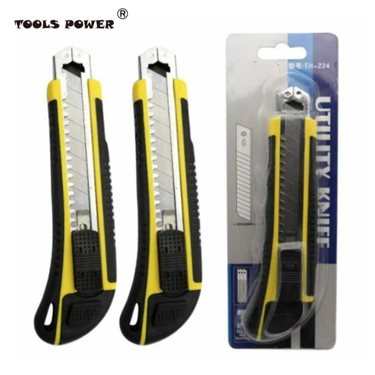 Tool power Utility Knife Knife Cutting Tools Knife Handle Paper Cutter Office School Supplies, Stainless Steel