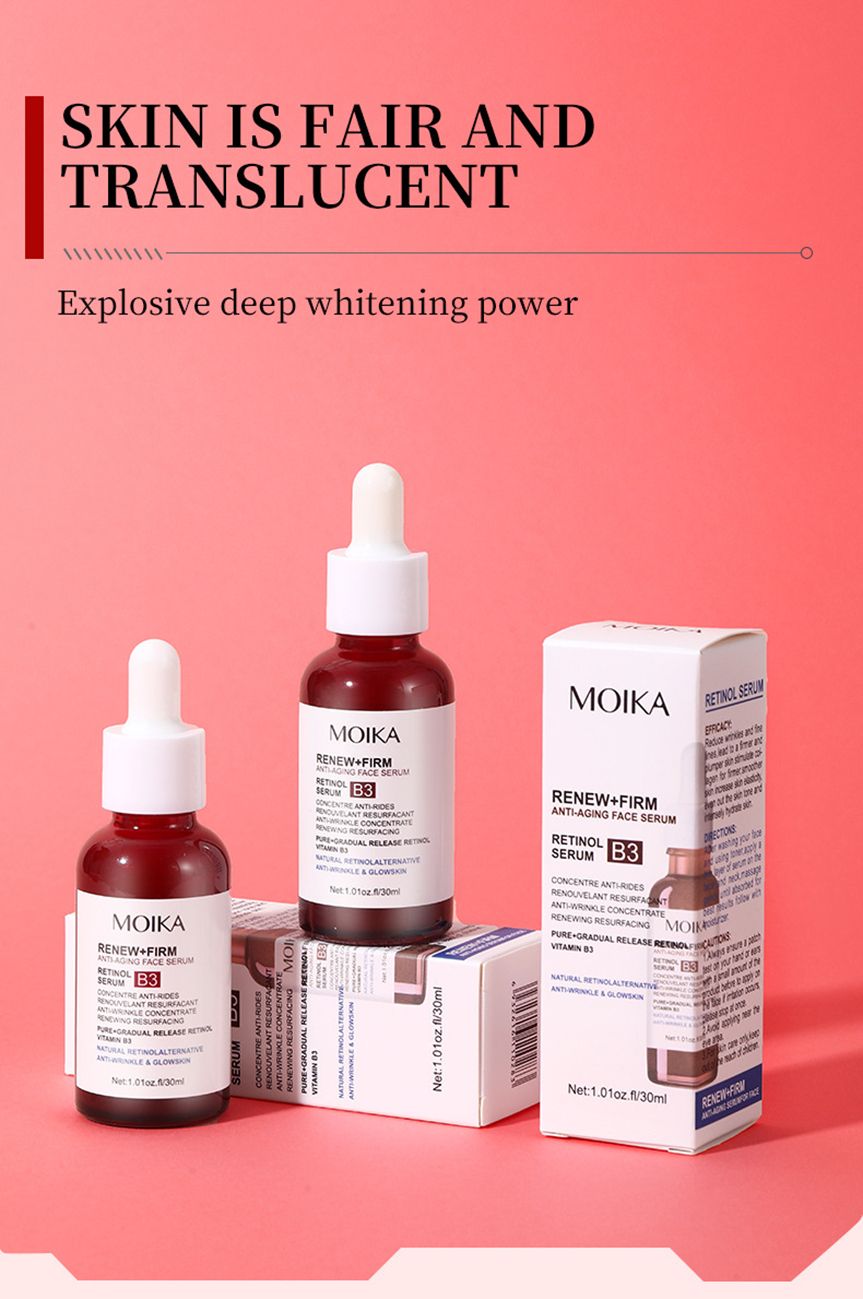MOIKA Retinol B3 Essence Hydrating, Moisturizing, Locking Water, Anti-wrinkle and Firming