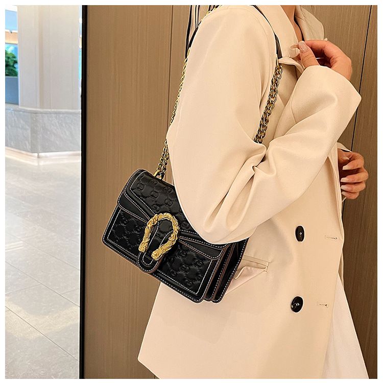 New women's bag chain bag small square bag senior sense with all the shoulder crossbody bag fashion bag FM-6005