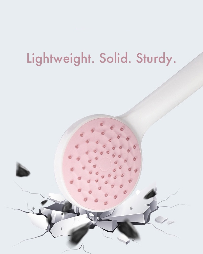 Handheld Shower Head, High Pressure, Water Saving, Shower Sprayer, Pink