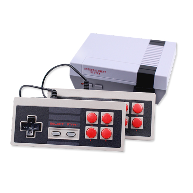 Classic Mini Retro Game Console with Built-in 620 Games and 2 NES Classic Controllers, AV Output Video Games for Kids, Children Gift, Birthday Gift Happy Childhood Memories