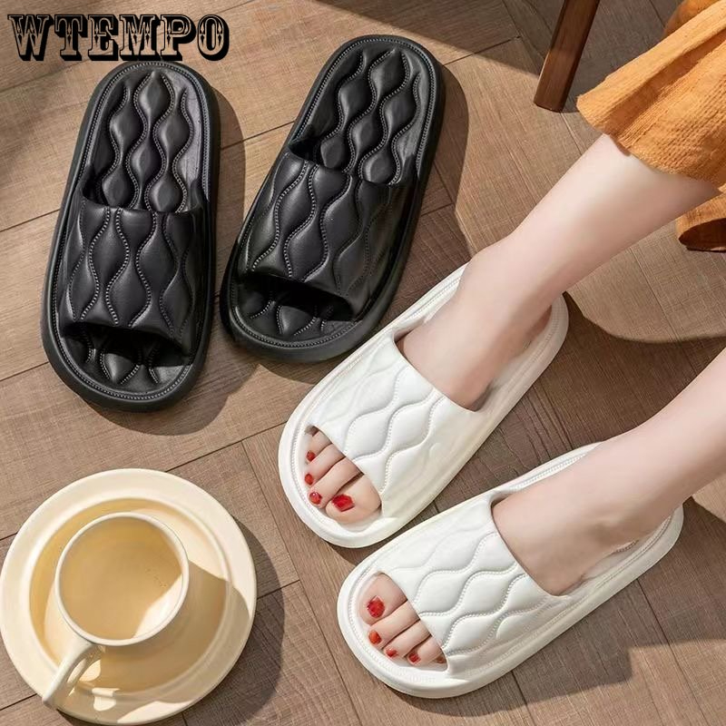 KZ-06 Women's Summer Bathroom Bathing Non-slip Thick-soled Slippers Indoor Home Sandals Men