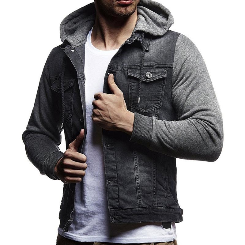 Denim hoodies 2024 for men