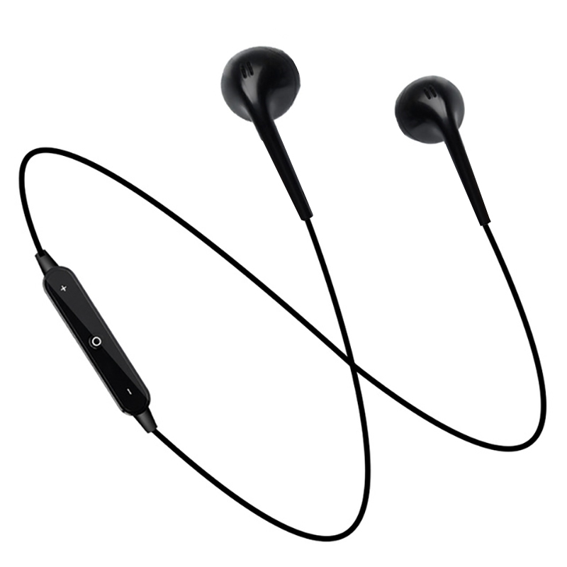 S6 Sport Neckband Wireless Bluetooth Earphone Headset with Mic in-ear earbuds For iPhone Xiaomi Huawei