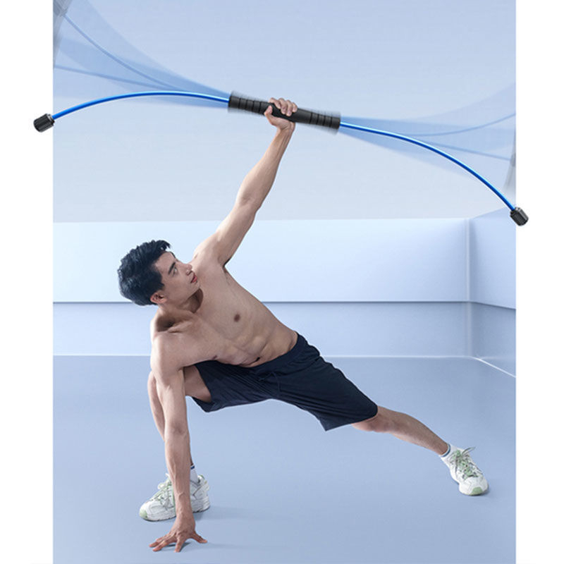 XLB420 Flexi Fitness Elastic Rod swing Stick Flexi Muscle Vibration Bar Fat Burning Weight Loss Training Elastic Rod