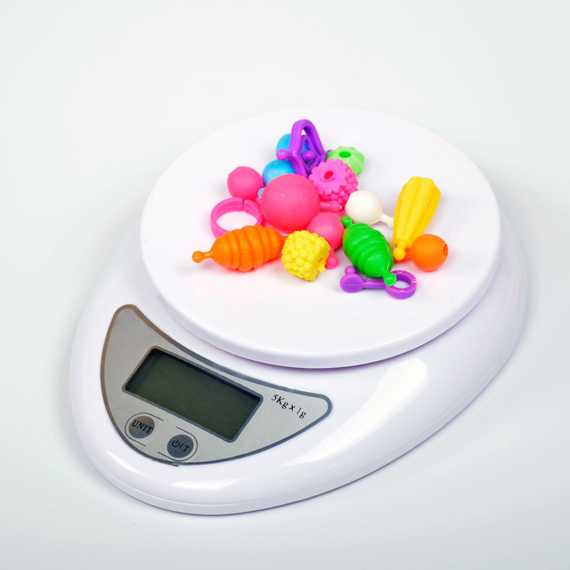 WH-B05 5kg/1g Portable Digital Scale LED Electronic Scales Postal Food Balance Measuring Weight Kitchen LED Electronic Scales