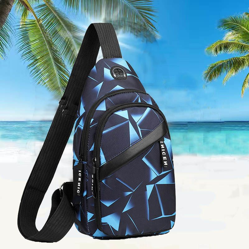 509 Shoulder Crossbody Bag For Men Short Travel Messenger Chest Bag Light Outdoor Sport Recreation Lovers Single Shoulder Bag