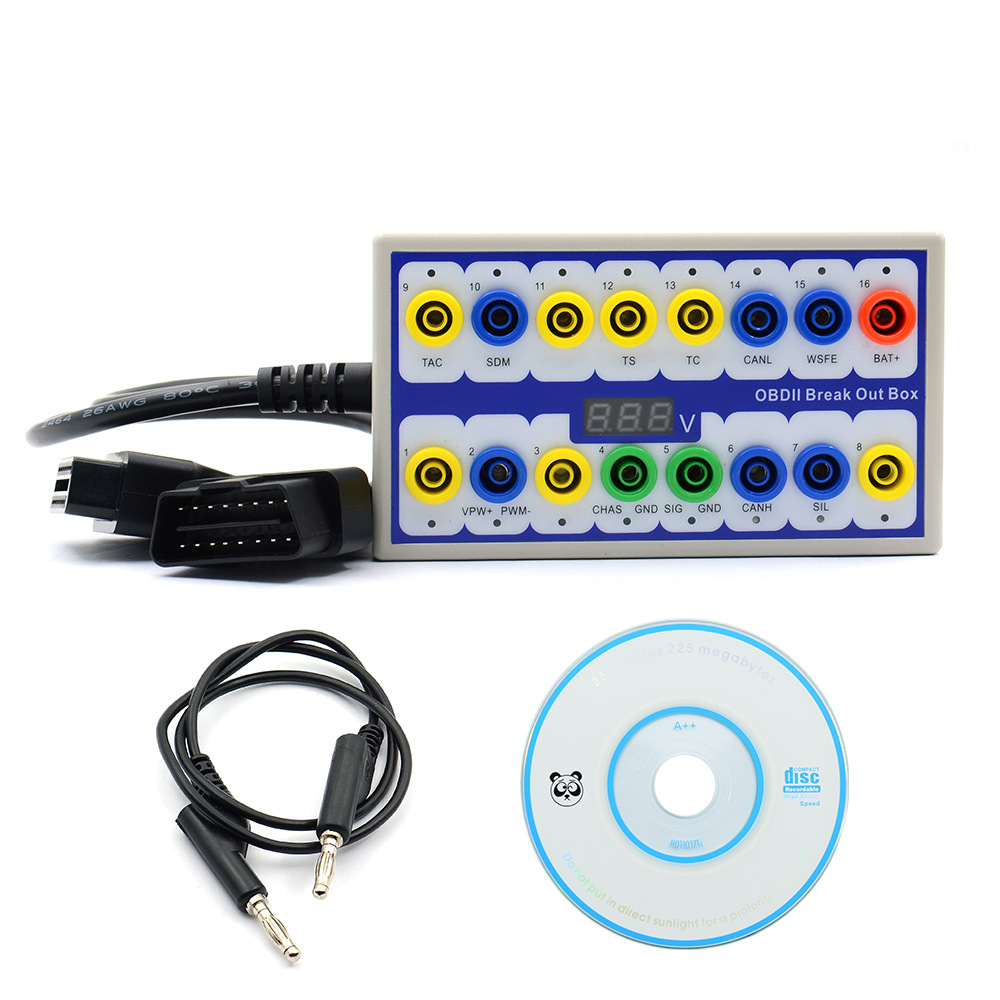 OBDII Protocol Detector Automotive ECU Programming OBD2 Protocol Detector Junction Box
