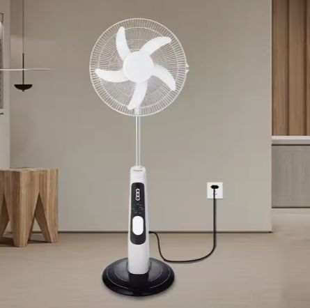 High-Speed Home Outdoor AC DC Rechargeable 18Inch Floor Standing Electric Fan