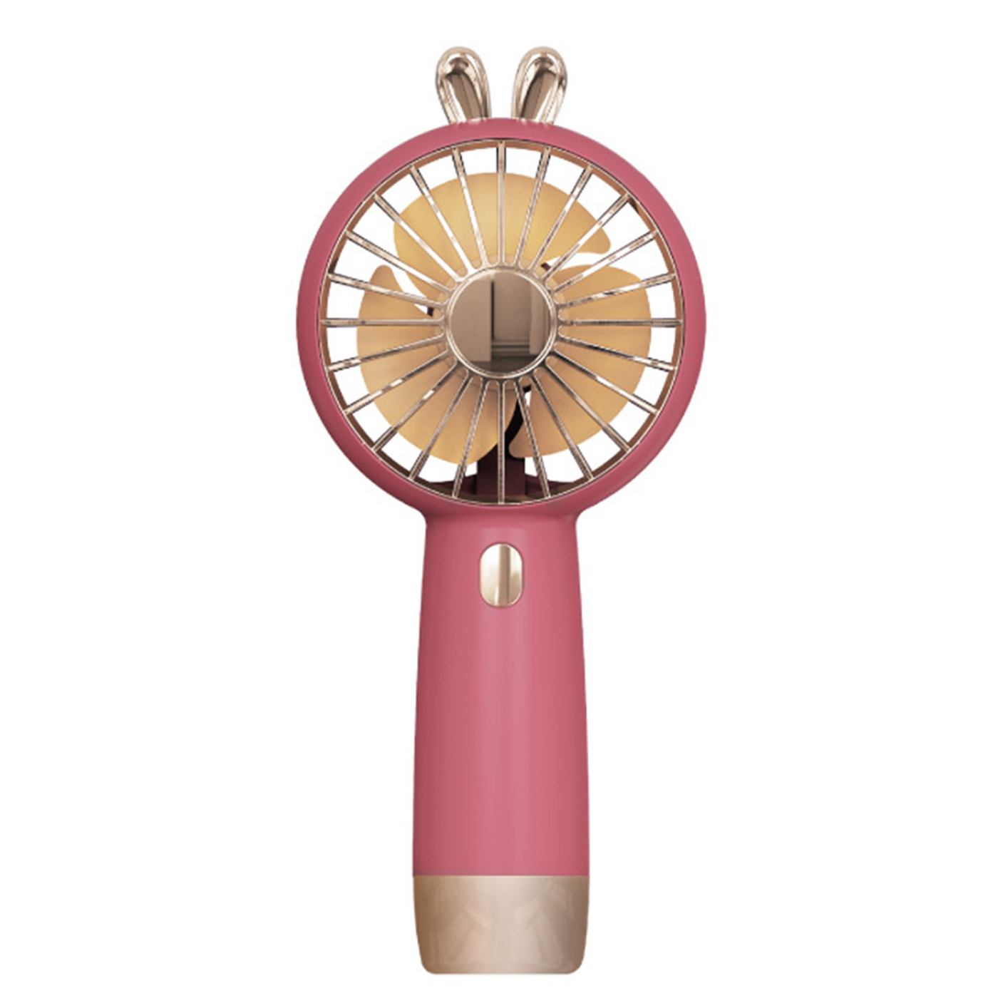 Portable mini handheld small fan usb charging fan desktop student cold fan green
