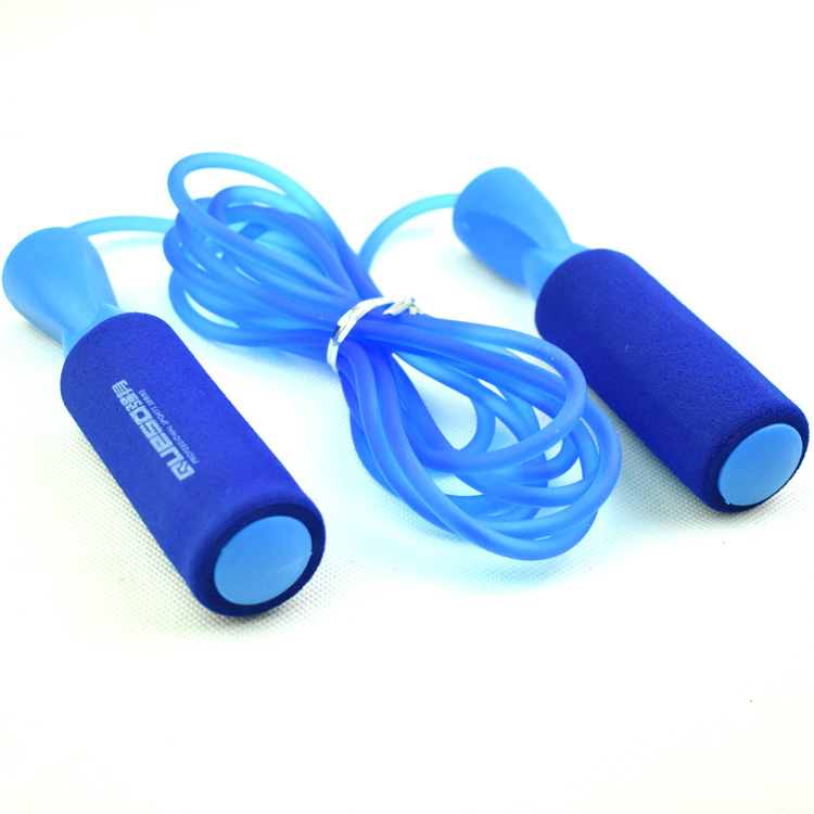 0012 Skipping Rope with Sponge Handle Jump Rope Cable for Exercise Fitness Training Sports
