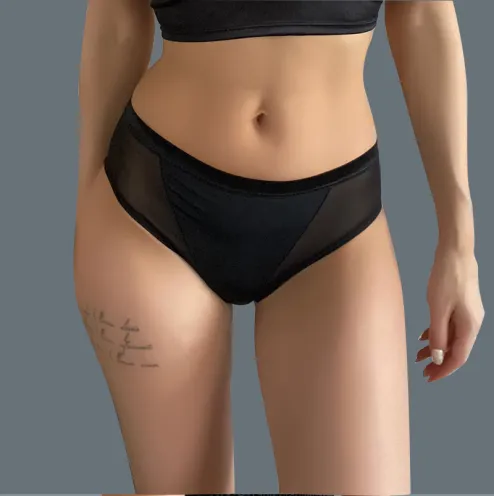 High waist underwear women sexy lace panties women seamless hollow out  transparent female underpants breathable soft briefs