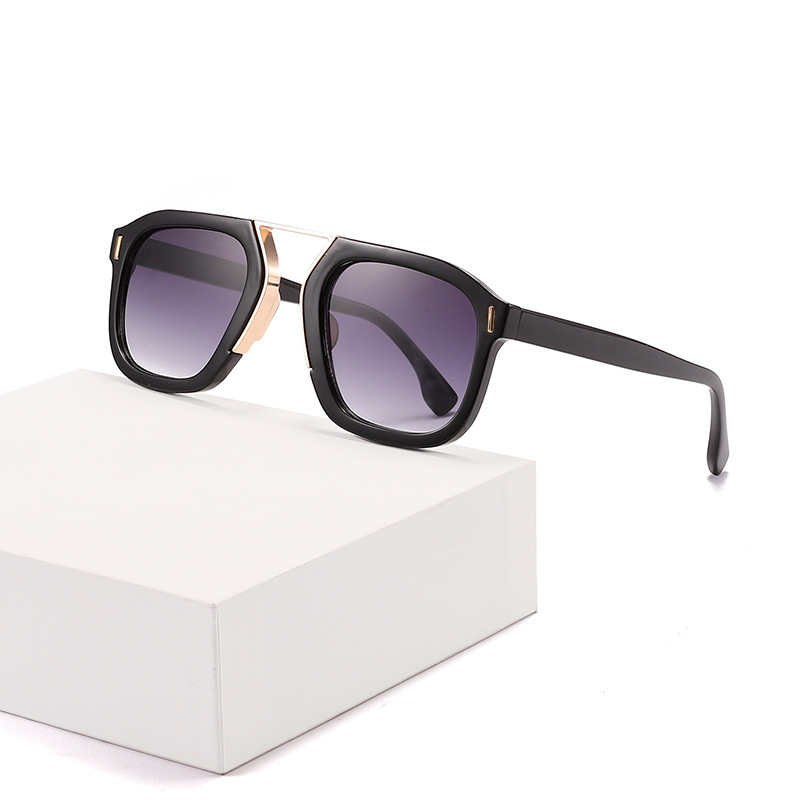 6671 Fashion New Luxury Famous Brands Designer Shades Square Women Sunglasses Big Size Frame Sun Glasses Men sunglasses