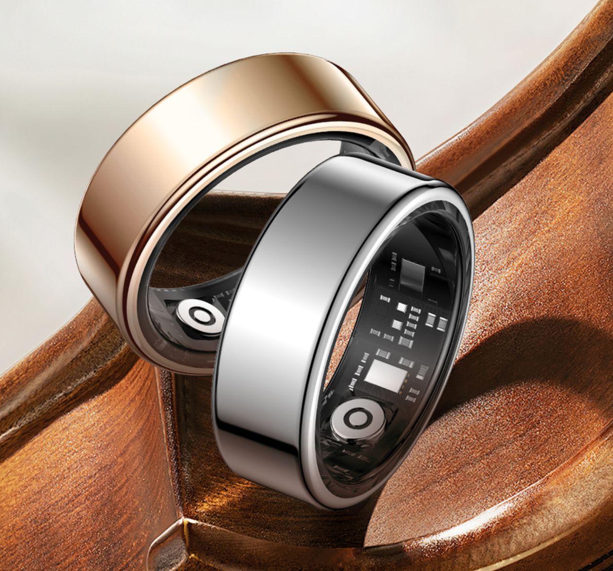 An intelligent ring with multi-functional body index detection and recording