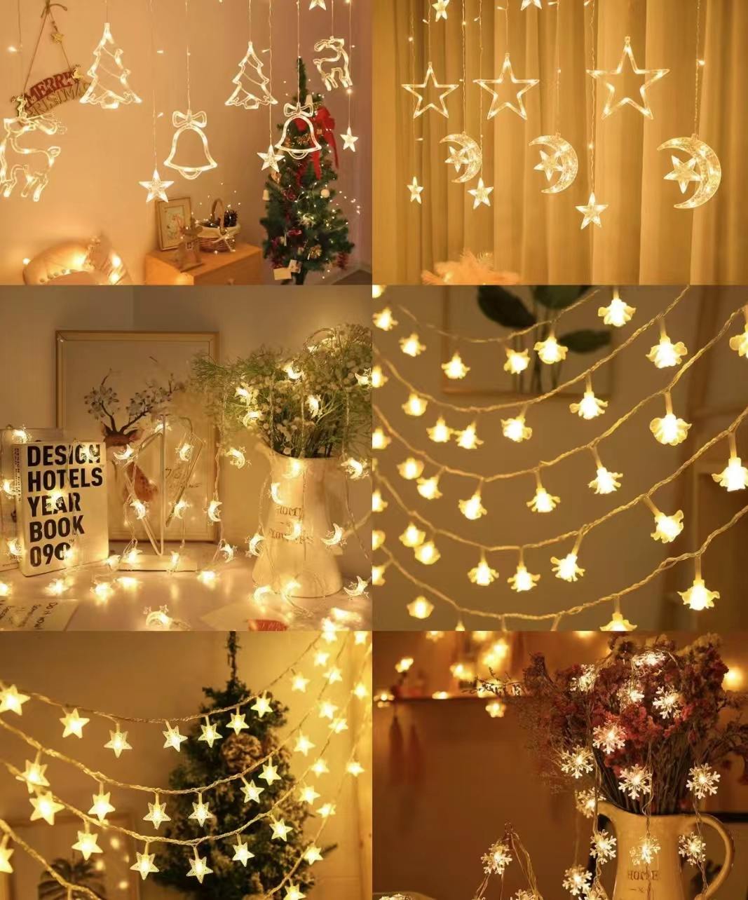 33m 20 LEDs Battery Operated String Lights LED star lights, atmosphere lights, camping lights, ball lights, Christmas birthday decorations, bedroom decorative lights.