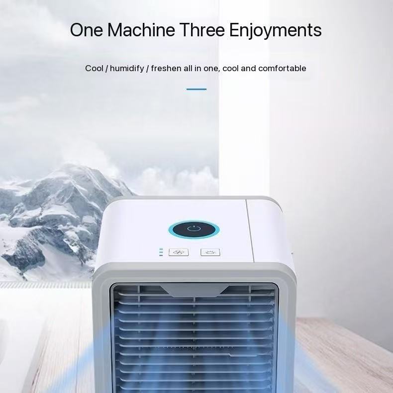 Household mini air cooling machine desktop small air conditioning fan dormitory USB mini air cooling fan office air conditioning fan D278