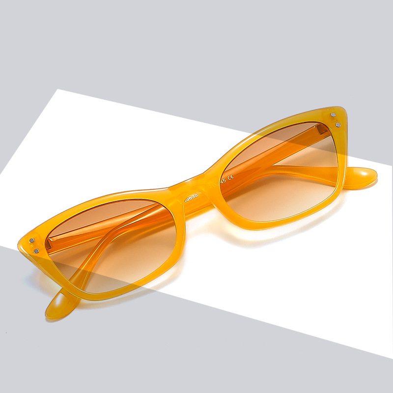 3635 Cat Eye Fashion Sunglasses Women Vintage Luxury Brand Designer Black Glasses Sun Glasses For female UV400 Eyewear