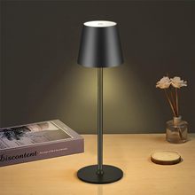 Cordless Table Lamps Rechargeable, 3 Adjustable Height, 5000mAh Battery Operated, 3 Colors Smooth Dimming, Portable LED Waterproof Table Lamp for Dining, Bedroom