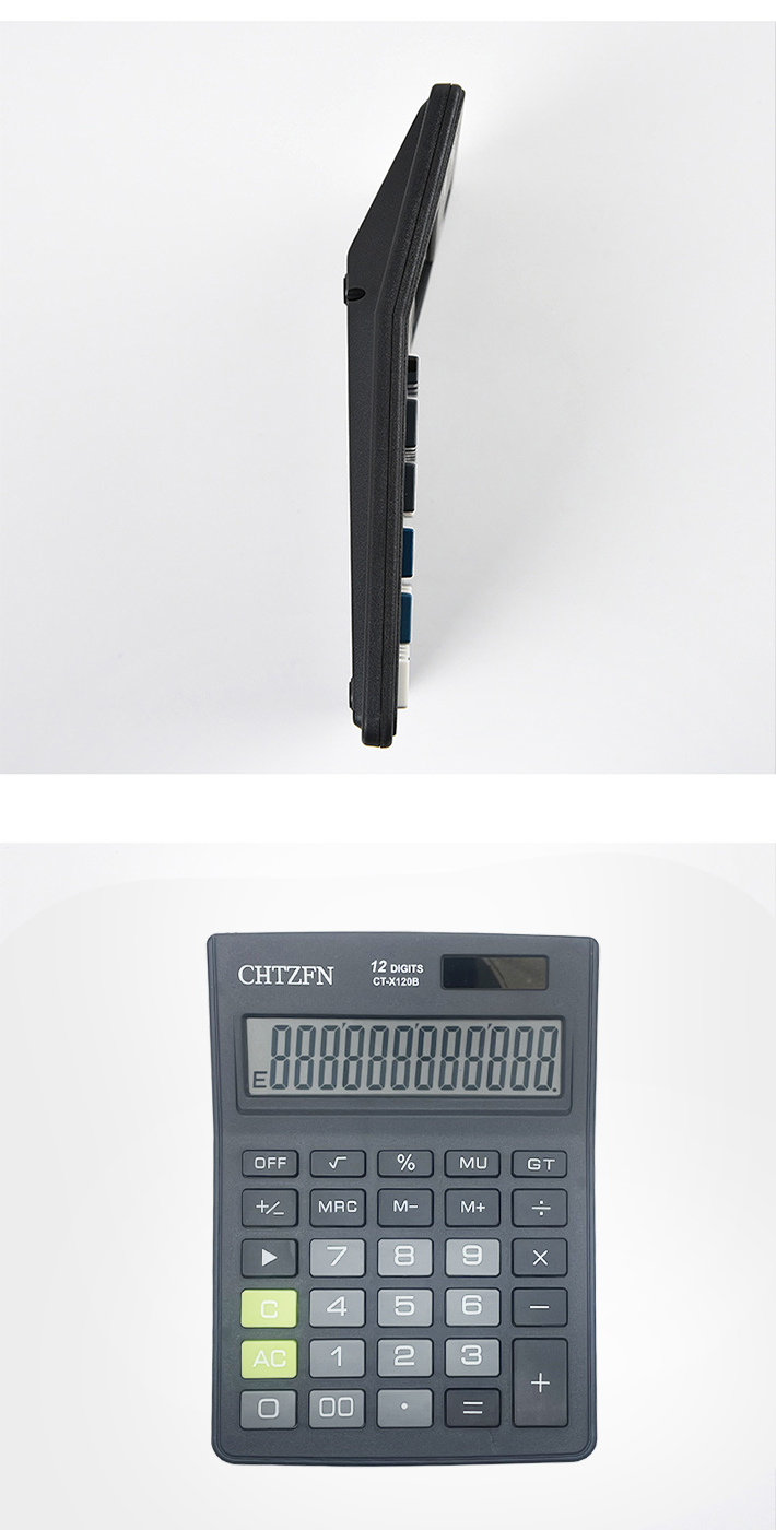 Professional Scientific Calculator LCD Display 12 Digits Electronic Calculator Multifunction Office Tool CT-X120B