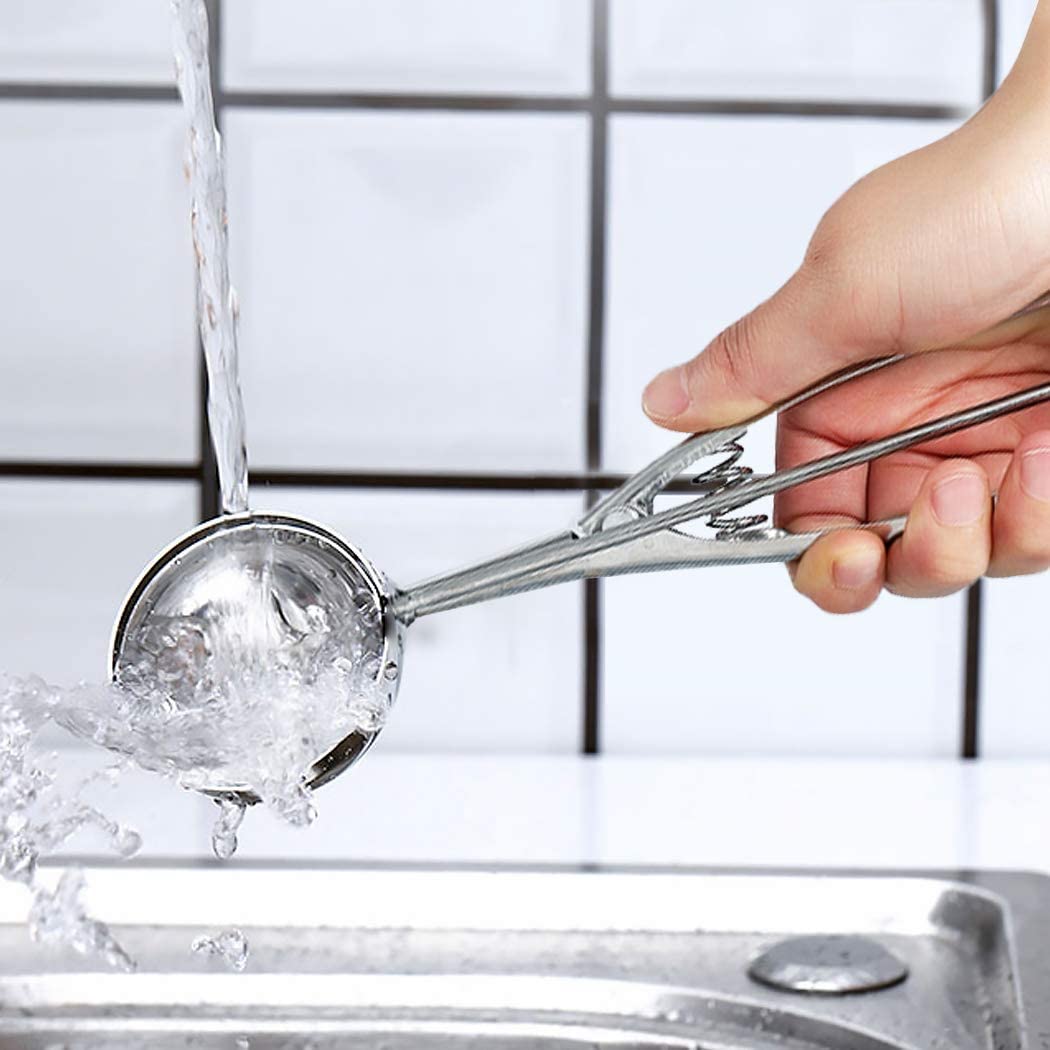 XG1241 Ice Cream Scoop with Trigger, 18/8 Stainless Steel Cookie Scoops for Baking
