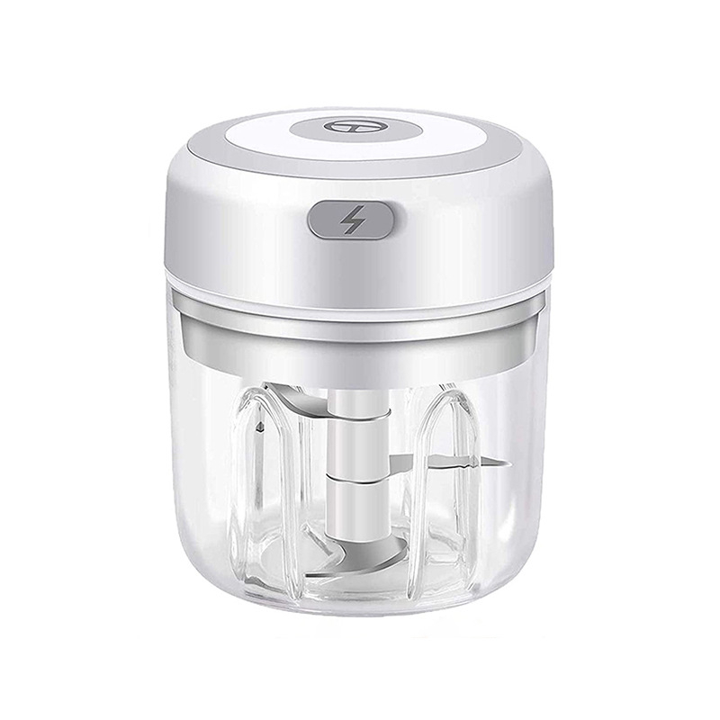 Household electric garlic machine wireless electric garlic machine pull garlic machine garlic paste machine garlic press portable mini chopper  250mL