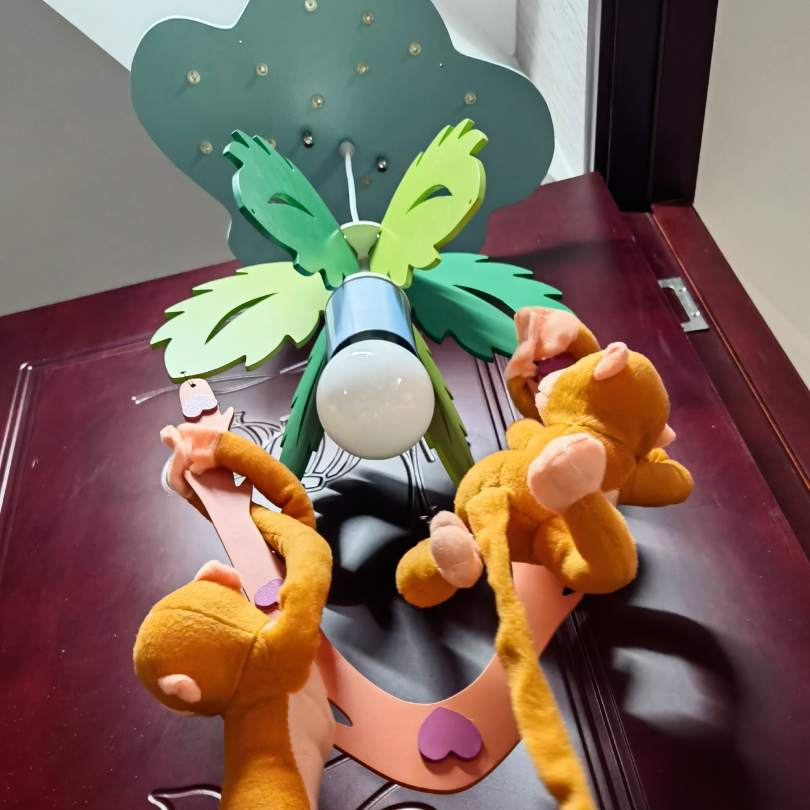 Cartoon Monkey Droplight Pony Pendant lamp For Children Room Dining Room BedRoom 